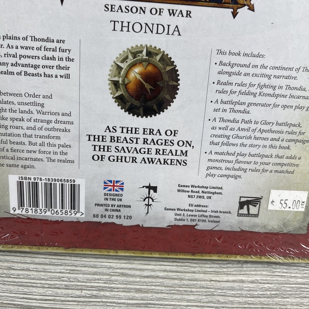 Season of War Thondia Book Warhammer Age of Sigmar AOS Games Workshop Sealed - Picture 15 of 16